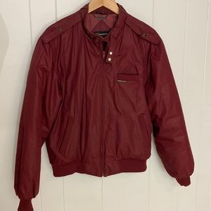 Vintage maroon Member’s Only Jacket size 42 / mens L